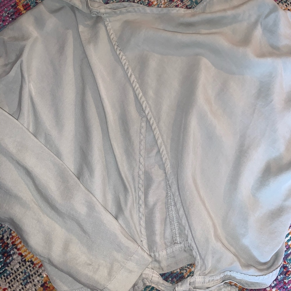 Bella Dahl / cloth and Stone Tie Open Back Top XS